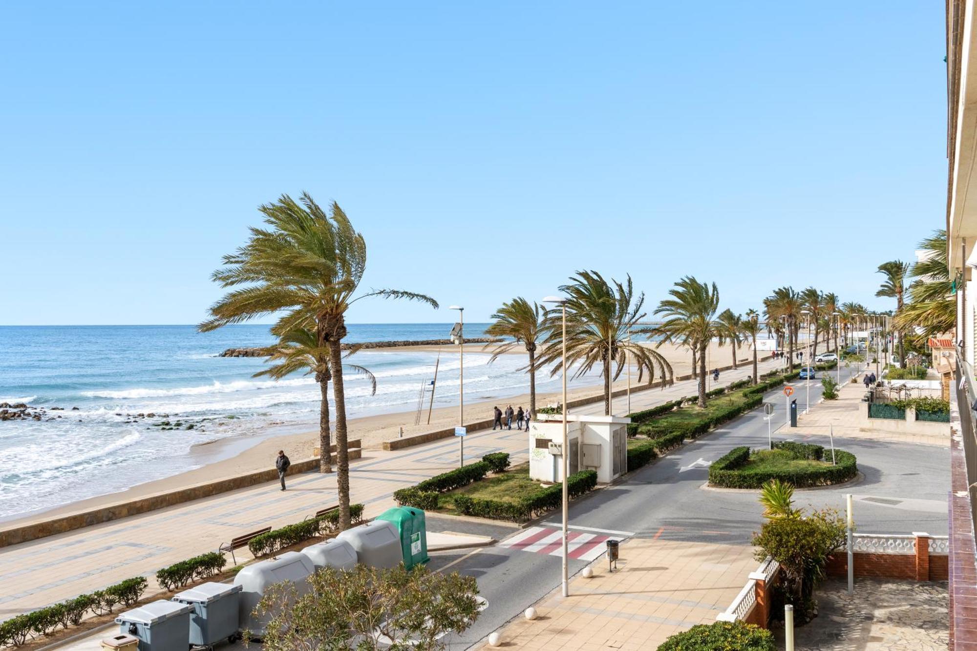 Playa Primera Linea Cunit Exterior foto